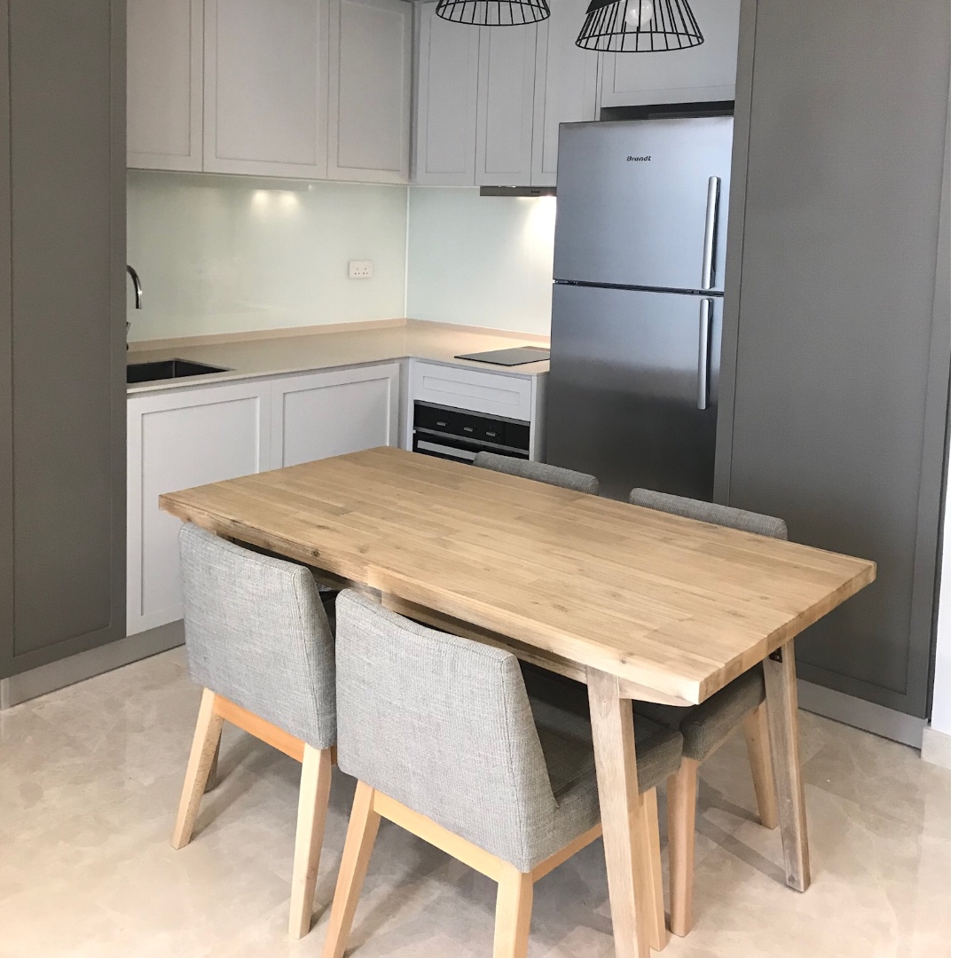 Castlery Wooden Dining Table Set (chairs priced separately), Furniture