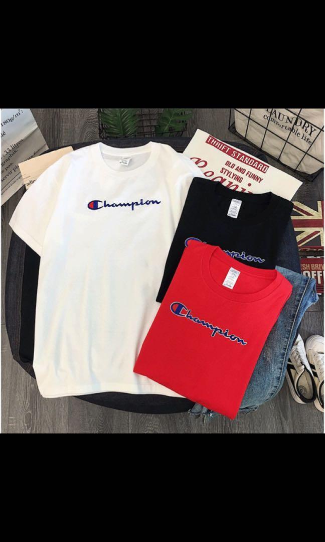champion t shirt free shipping