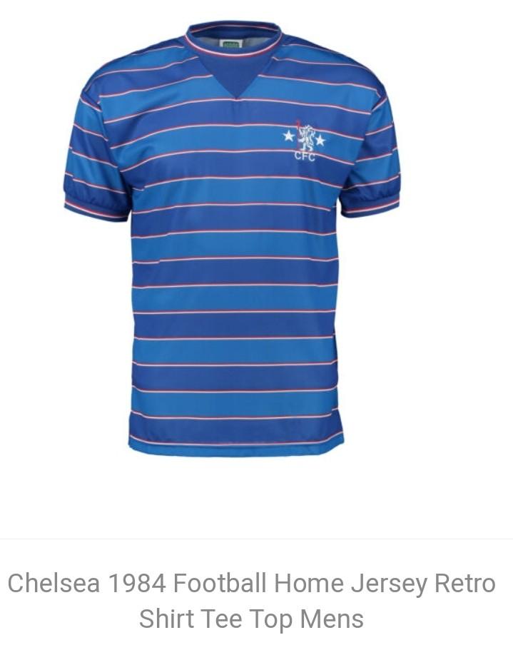 chelsea 1984 away shirt
