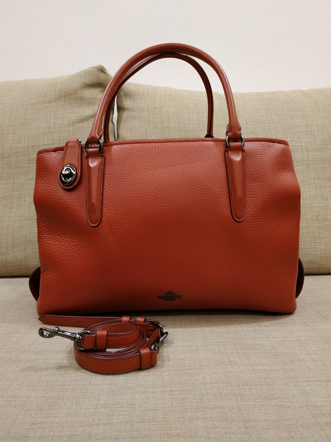 Coach brooklyn 34 hotsell satchel