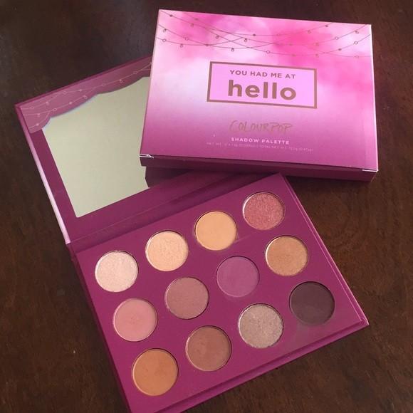 Colourpop You Had Me At Hello Eyeshadow Palette Reduced On
