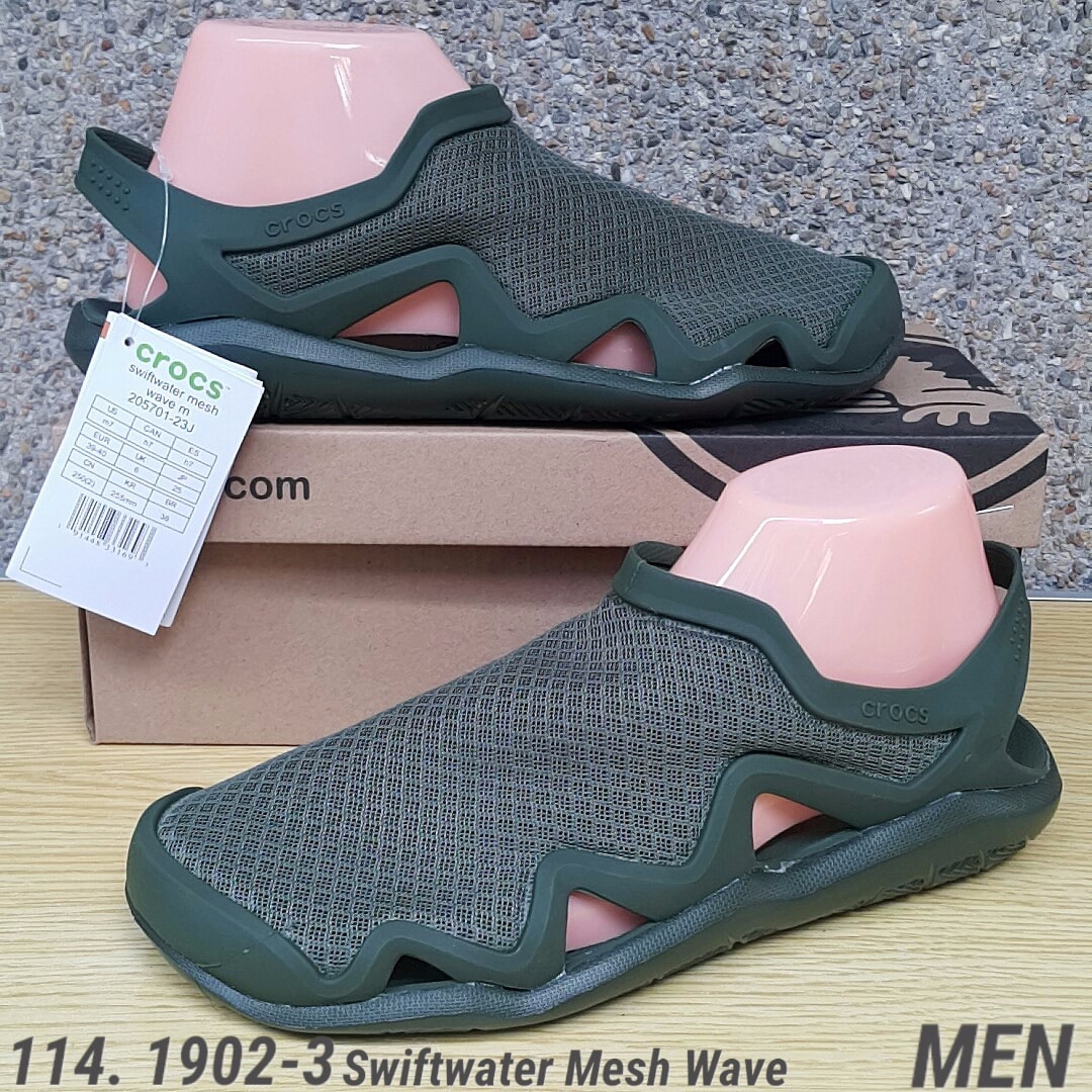 swiftwater mesh wave crocs