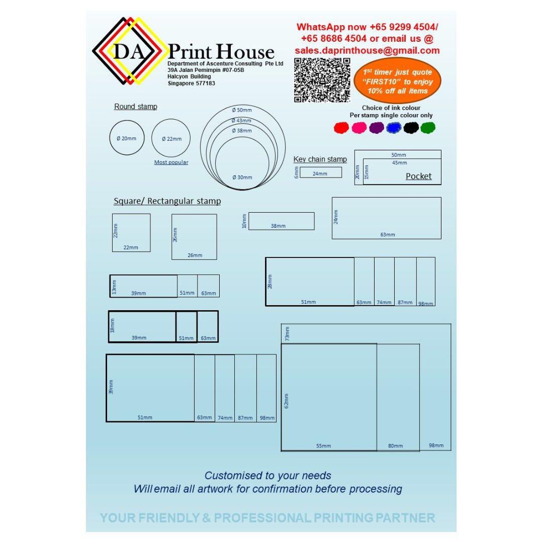 Printing Of Name Cards
