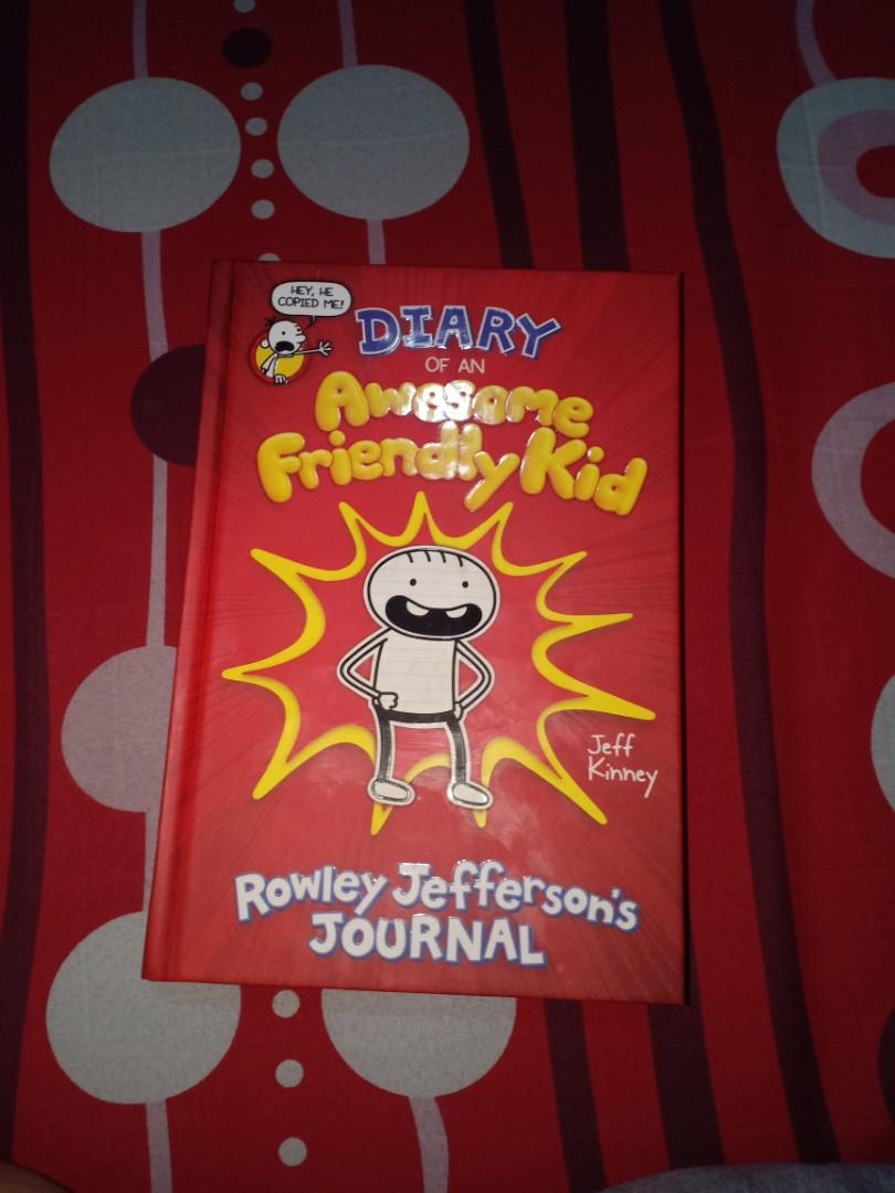 Diary of an Awesome Friendly Kid (Category: Children's Books) located in Carmona. Submitted by mrcstvn (Listing ID 235131640, Image 1). Description: Like Diary of the Wimpy Kid but Rowley's Version (bestfriend of Greg). Almost New. Used in just one day. No issues. Perfect for book appearance conservatives!!!.