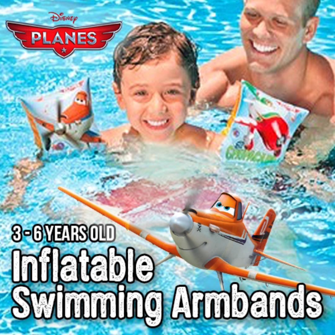 Disney Pixar Cars Inflatable Swim Armbands Beach Pool Holiday Fun Toys 