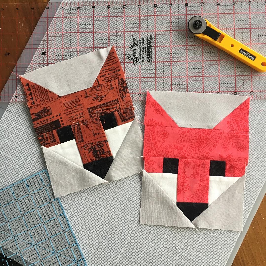 Fancy Fox Quilt Kit, Hobbies & Toys, Stationery & Craft, Craft Supplies