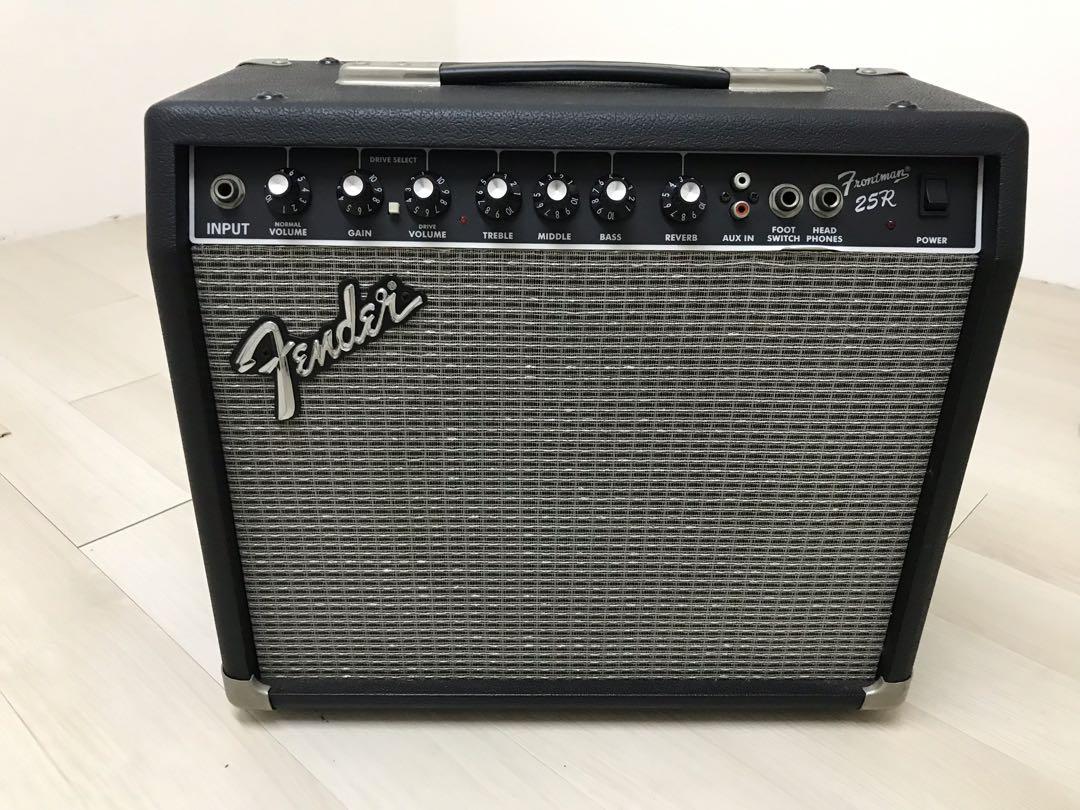 Fender Frontman 25r with Celestion G10 Vintage speaker