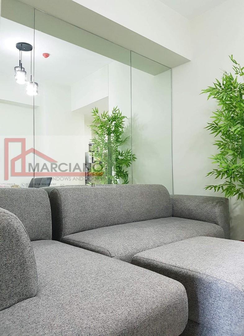 Frameless Wall Mirror (Category: Mirrors) located in Pasig City. Submitted by marciano.windoors (Listing ID 235068709, Image 1). Description: Free Estimate, Free Delivery and Installation 24/7 Chat Support I Call NOW! 09369900907 / 09156186738 Visit our website: https://marciano-glassanddecor.com Facebook Page: https://www.facebook.com/Marciano.Windoors/.