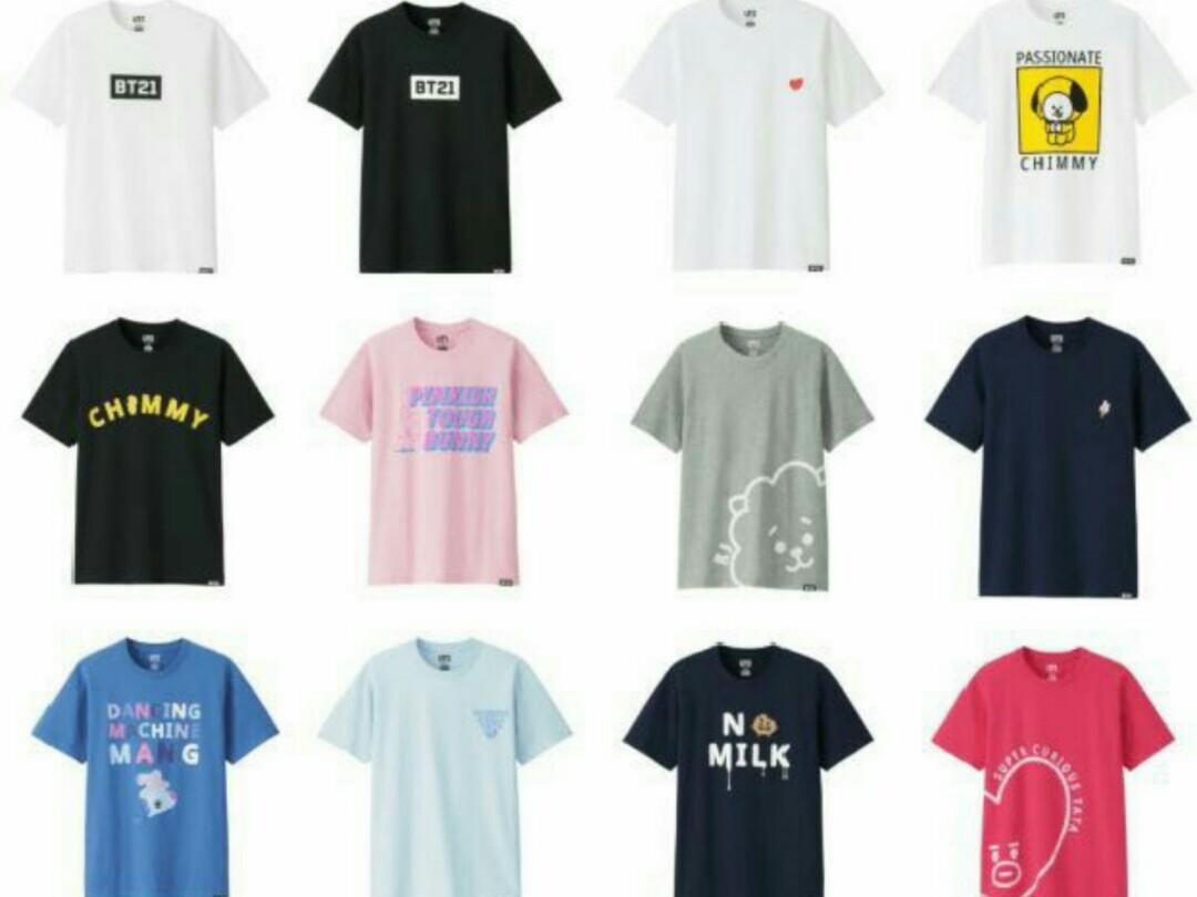 bt21 x uniqlo
