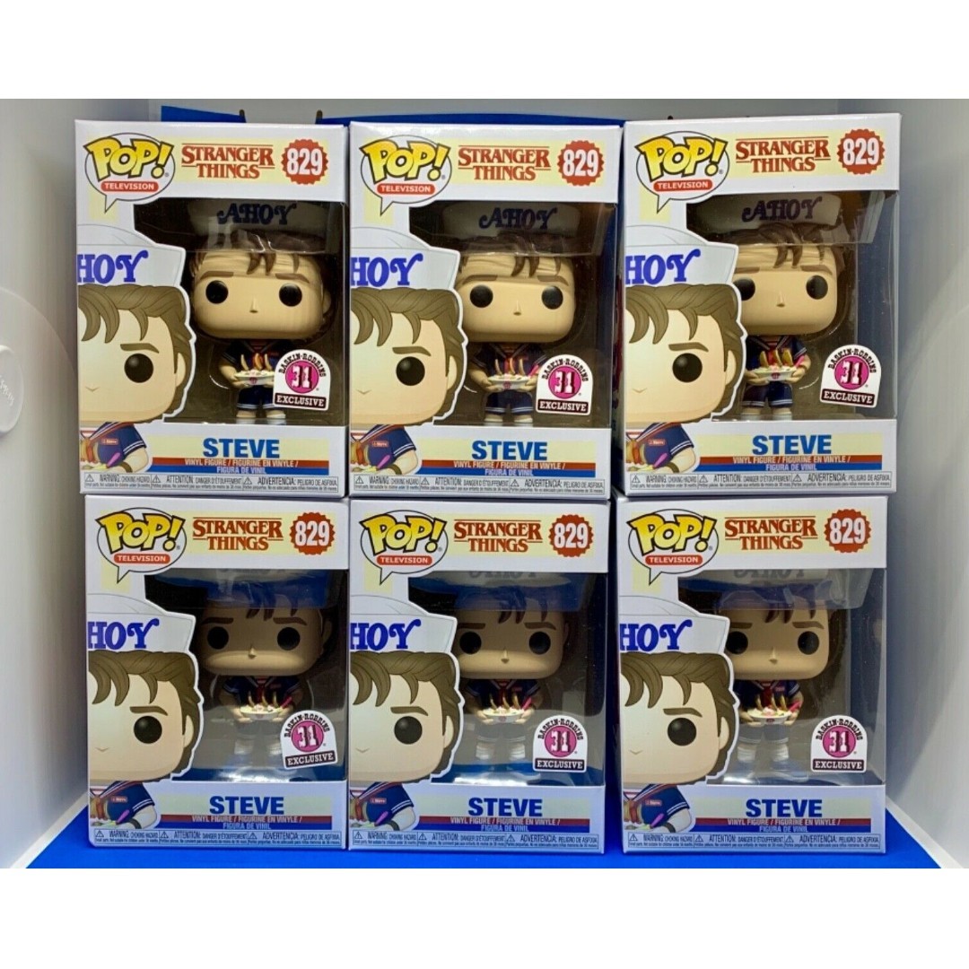 Funko Pop! Television Stranger Things Steve Baskin Robbins