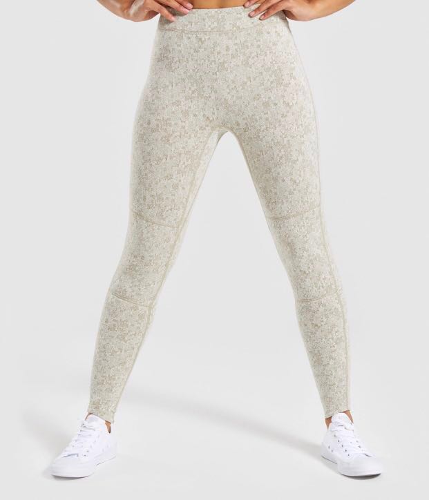 Gymshark Fleur Texture Leggings, Men's 