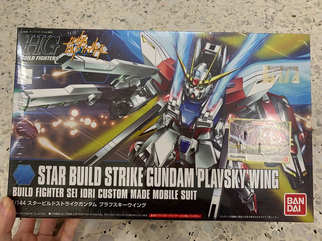 Hg Star Build Strike Gundam Plavsky Wing Gunpla Toys Games Bricks Figurines On Carousell
