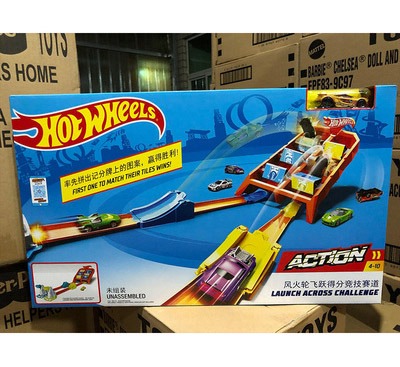 hot wheels action launch across challenge