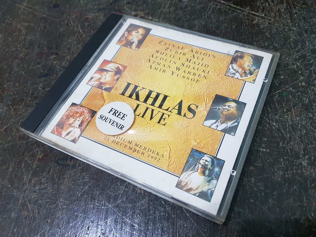 IKHLAS Live at Stadium Merdeka 25th December 1992, Hobbies & Toys ...