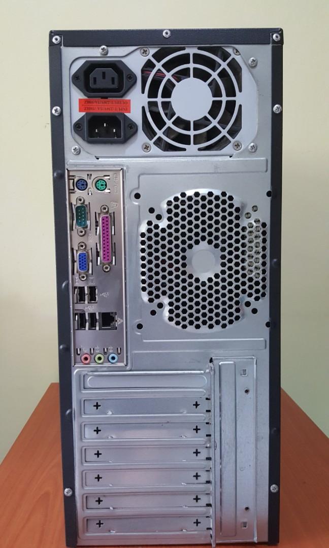 Intel desktop computer (Category: Desktops) located in Kuala Lumpur. Submitted by avenuebay (Listing ID 235038011, Image 3). Description: Intel dual core E5500, asus mainboard, dvrw x2 , 4gb kingston ram, 320gb hdd Tested Working condition, Best price at marker Windows 7.