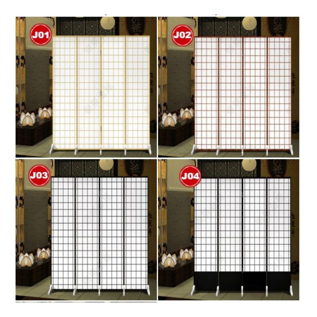 Japanese Style Room Partition to divide in style Room Divider Screen