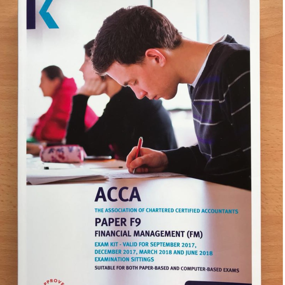 Kaplan ACCA F9 Study Text, Exam Kit & Lecturer Notes, Books
