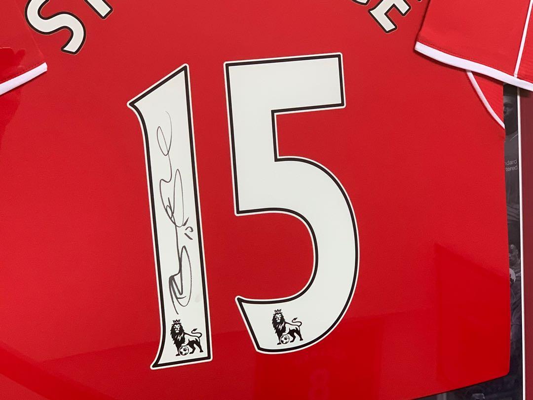 Liverpool FC limited edition Daniel Sturridge Framed Signed Jersey