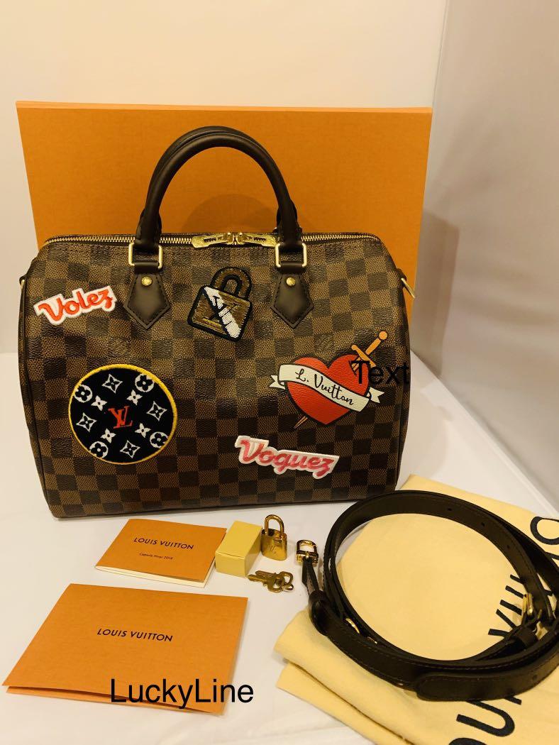 DIY: LV Speedy with Patches