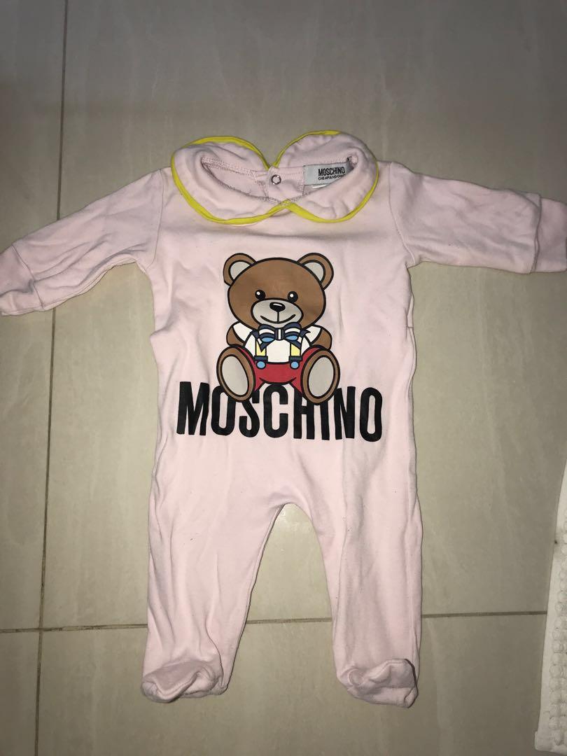moschino baby romper