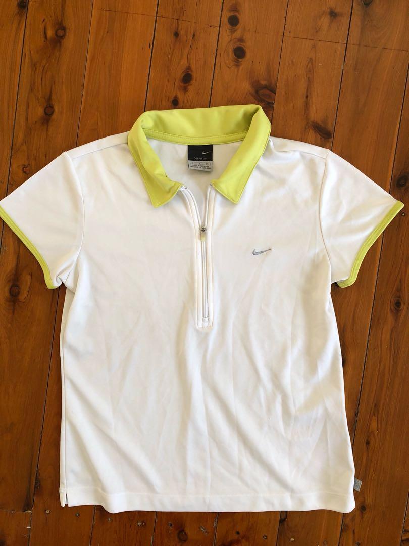 lime green nike toddler shirt