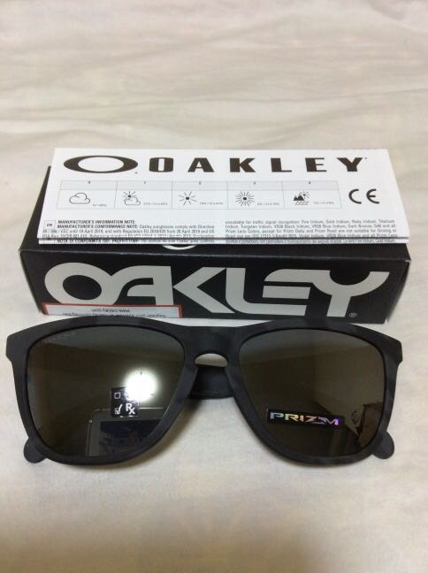 oakley black prizm lenses