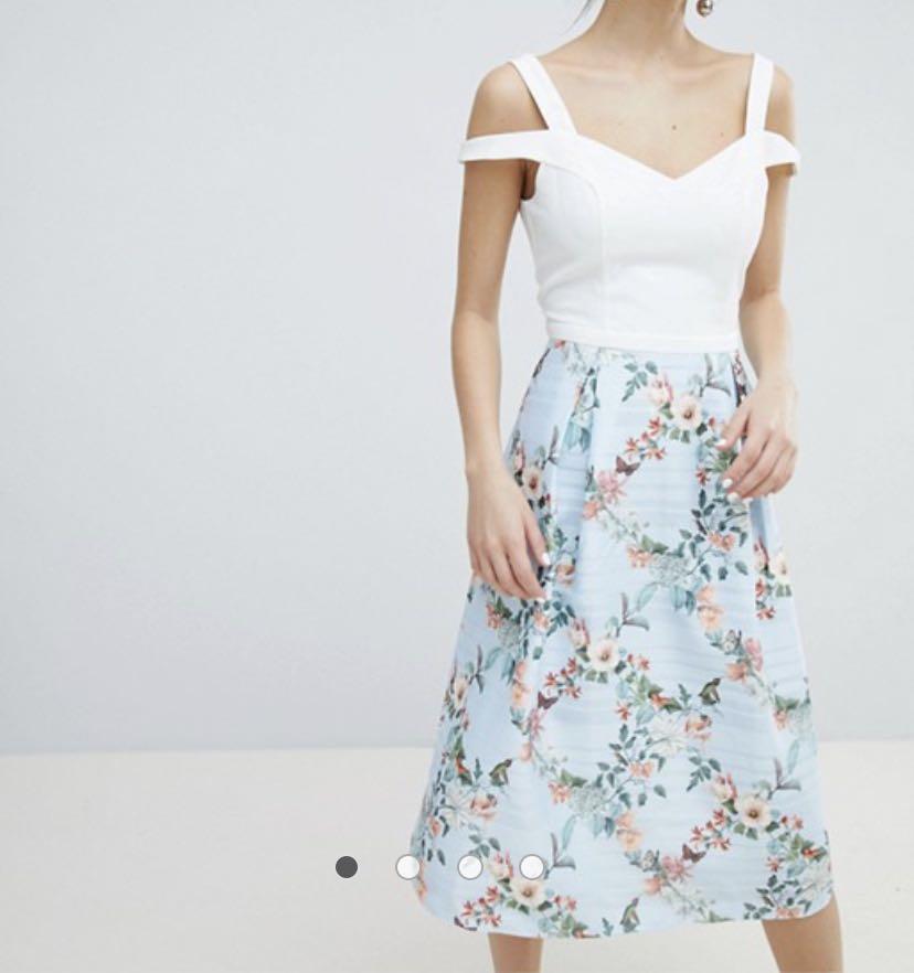 Oasis halter neck fitzwilliam pleated hotsell midi dress