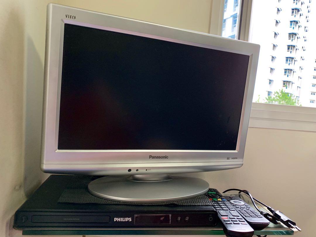 Panasonic 19 Inch Tv And Philips Dvd Player For Sale Home Appliances Tvs Entertainment Systems On Carousell