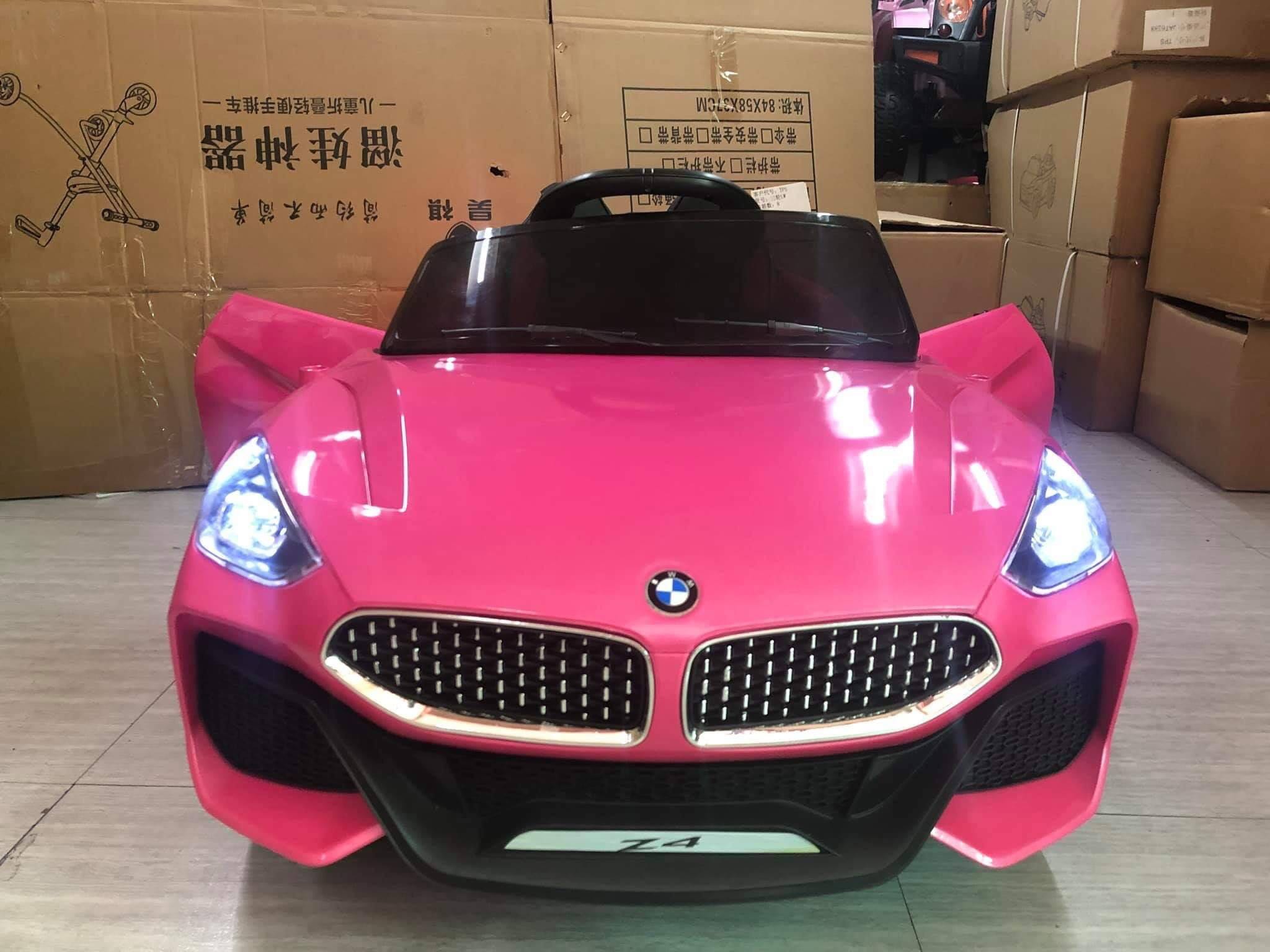 pink bmw kids car