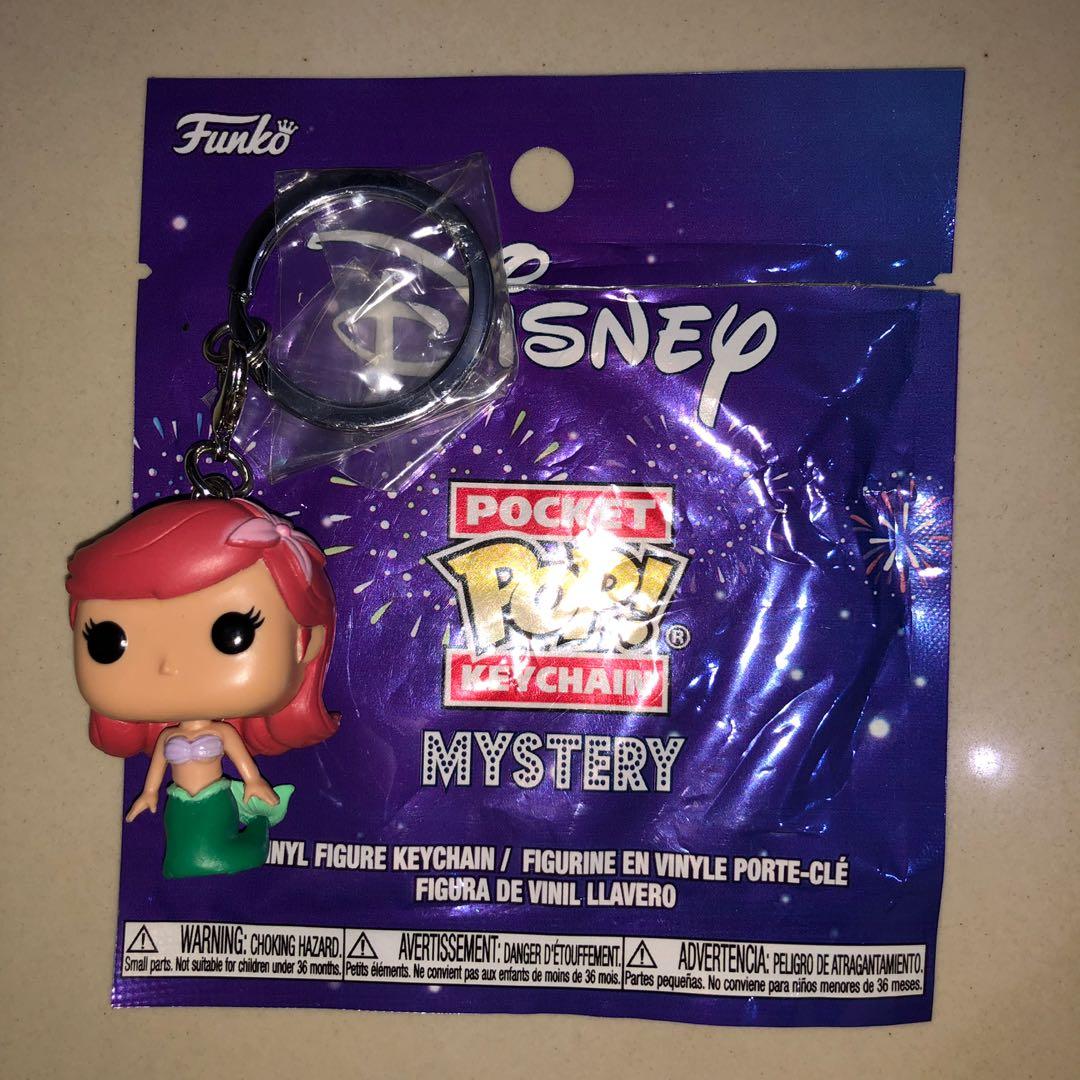 ariel pop keychain