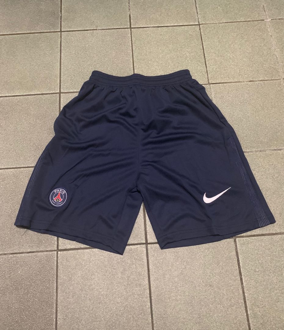 PSG Paris Saint Germain Football Soccer Shorts size small Men s