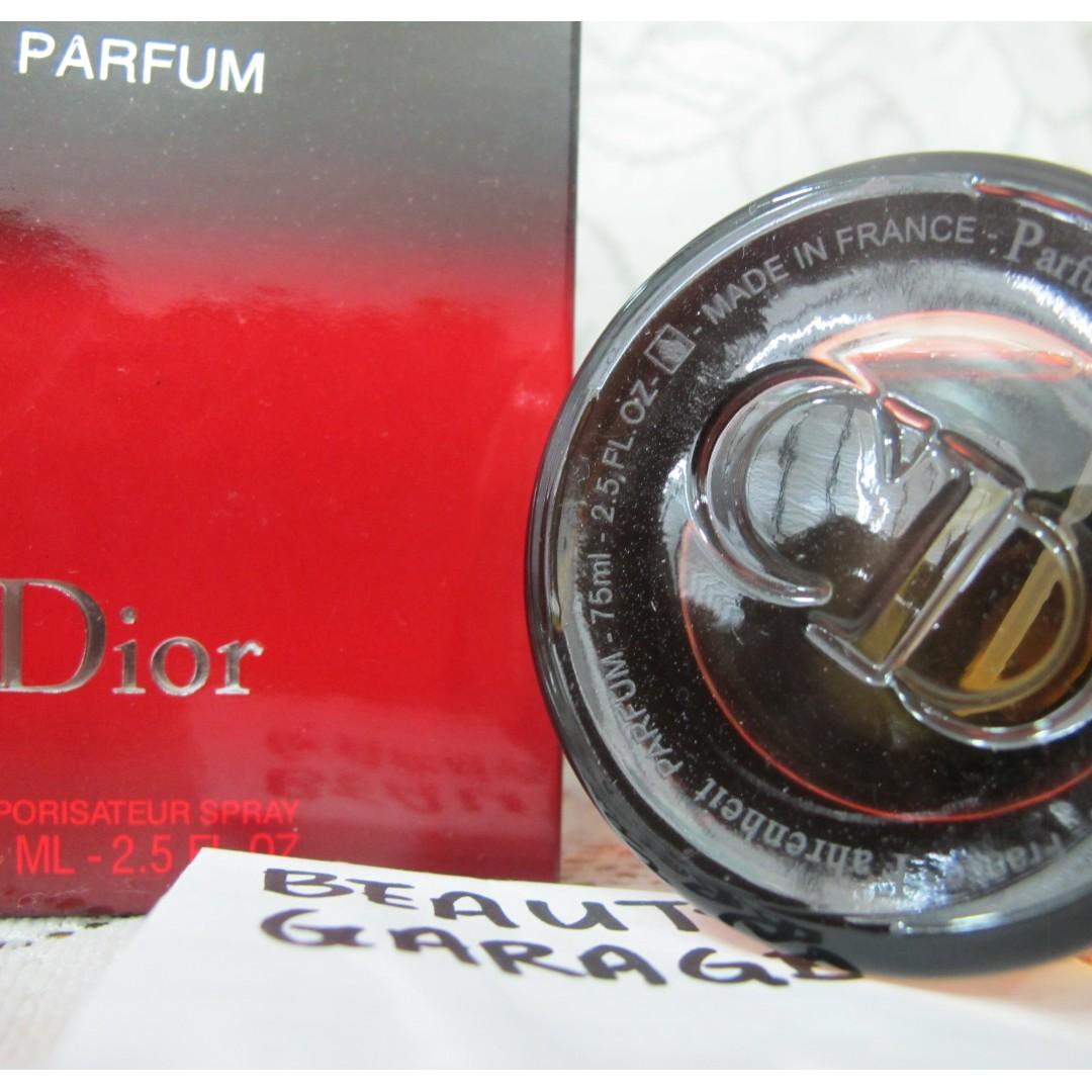 RARE CHRISTIAN DIOR FAHRENHEIT LE PARFUM 75ml Hard To Find