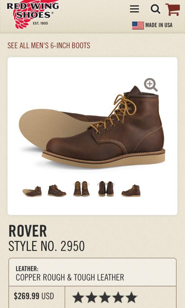 Red Wing Rover 2950