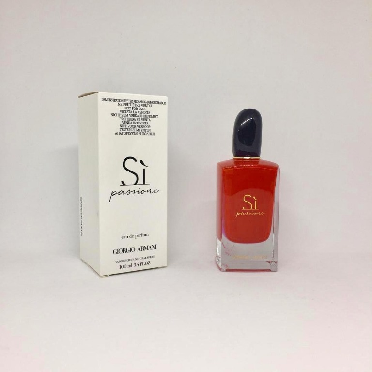 Armani sì passione tester hotsell