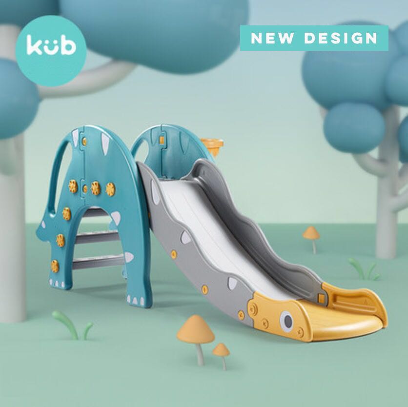 Slide playground and basketball hoop for kids Montessori, Babies & Kids