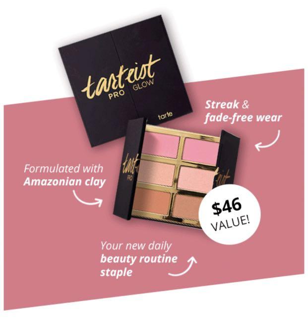tarte pro glow palette