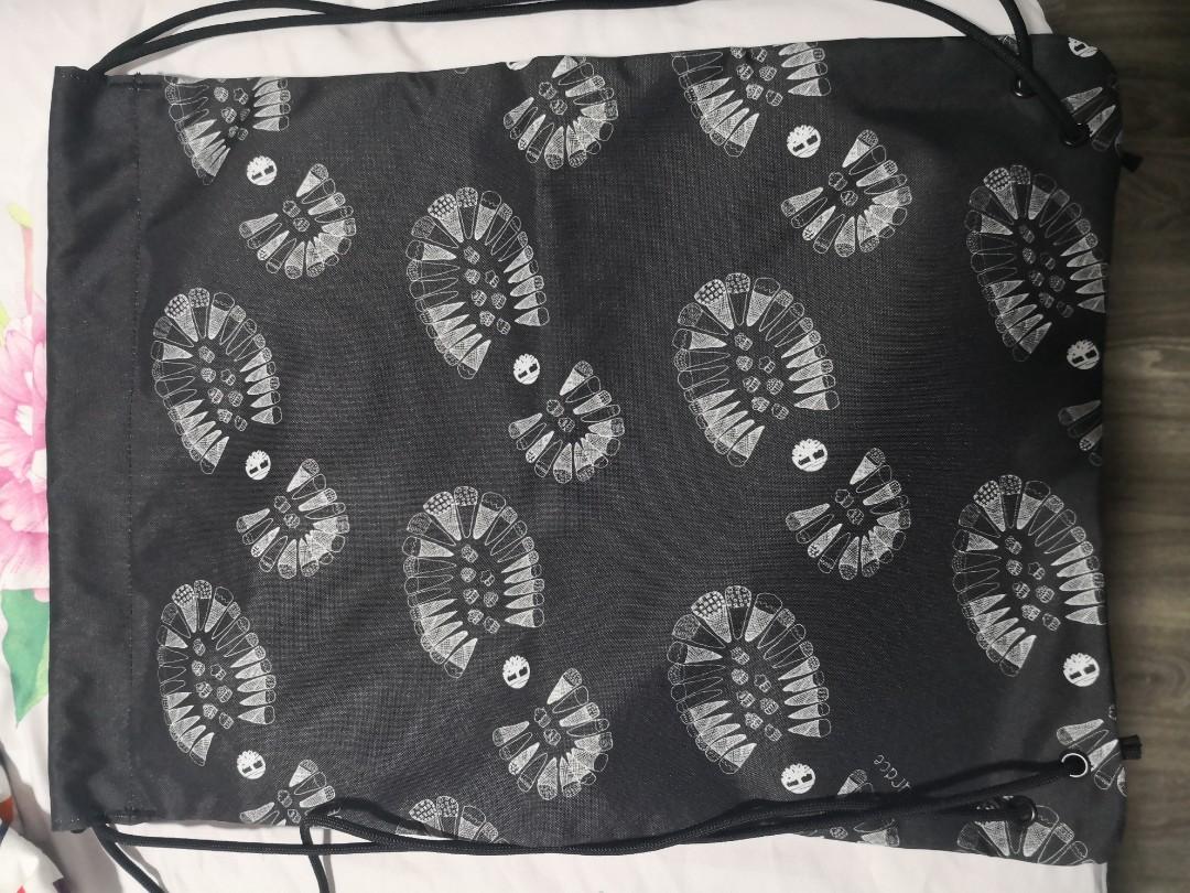timberland drawstring bag