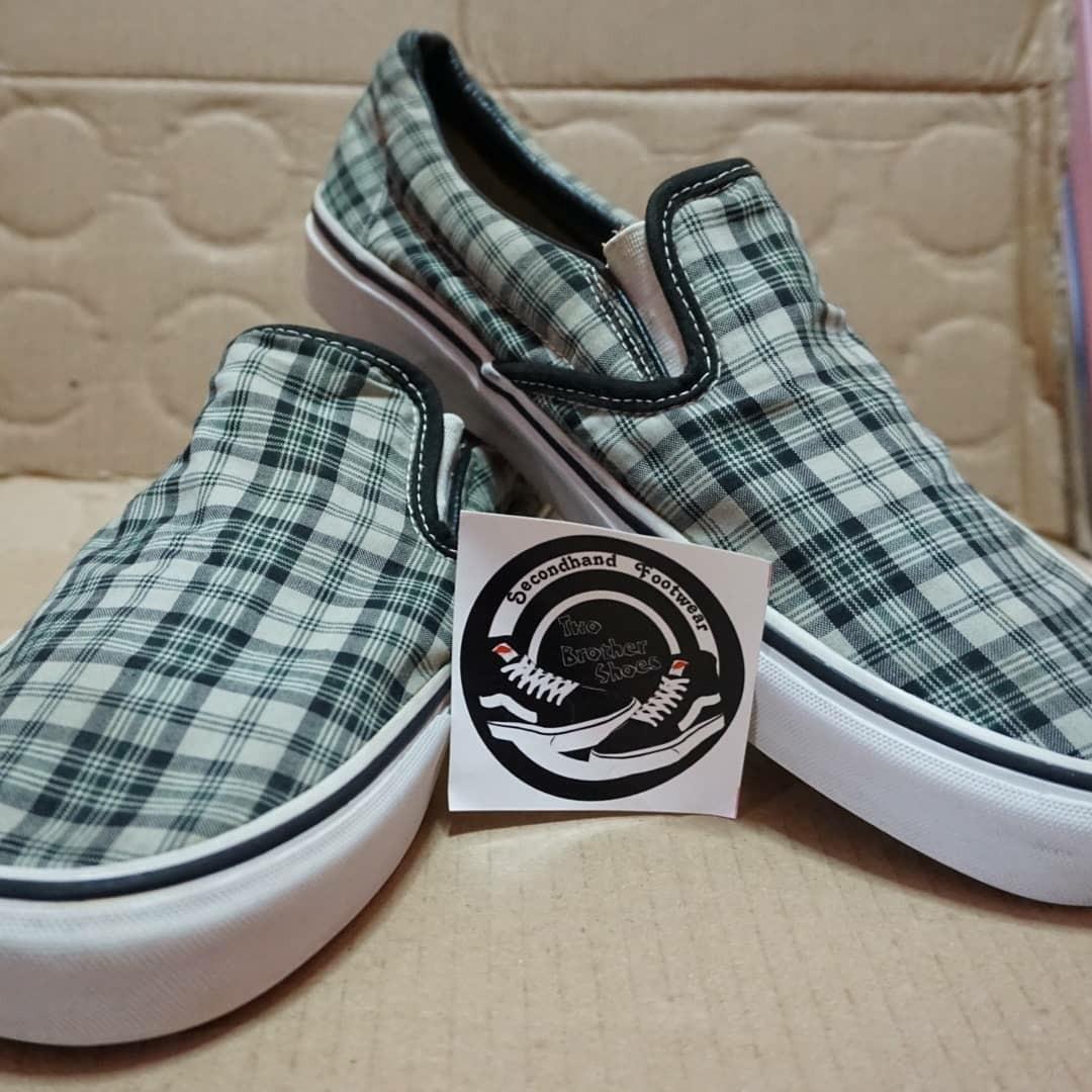 Vans slip sales on flannel