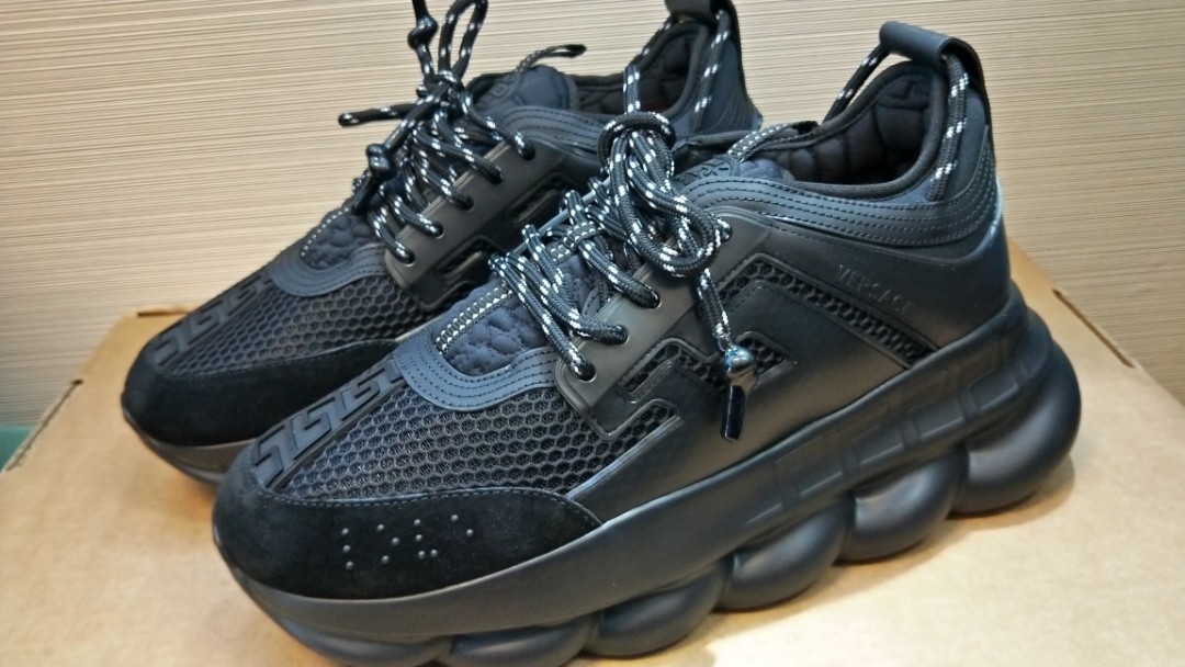 Versace Chain Reaction 'Triple Black' ( Review + Sizing ) 