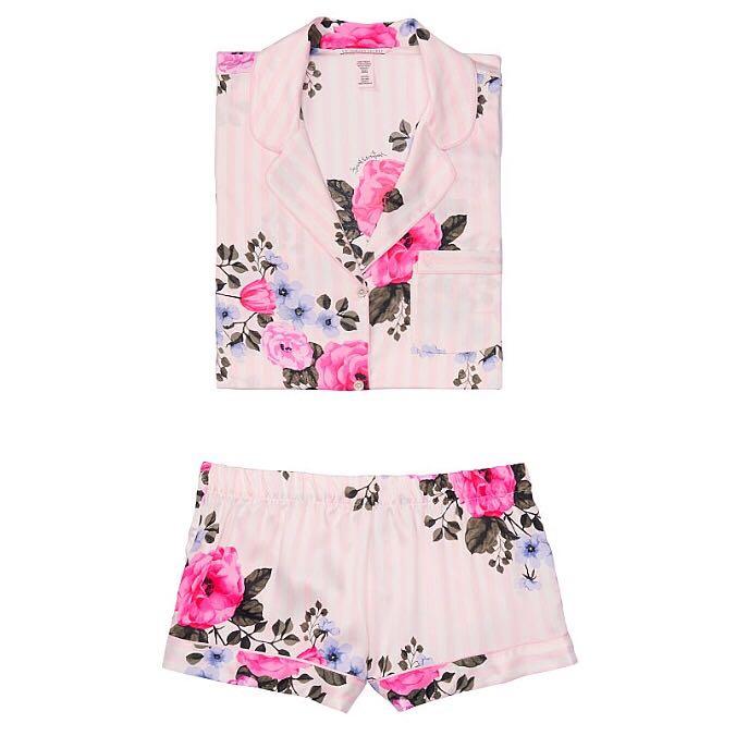 Victoria secret floral pajamas