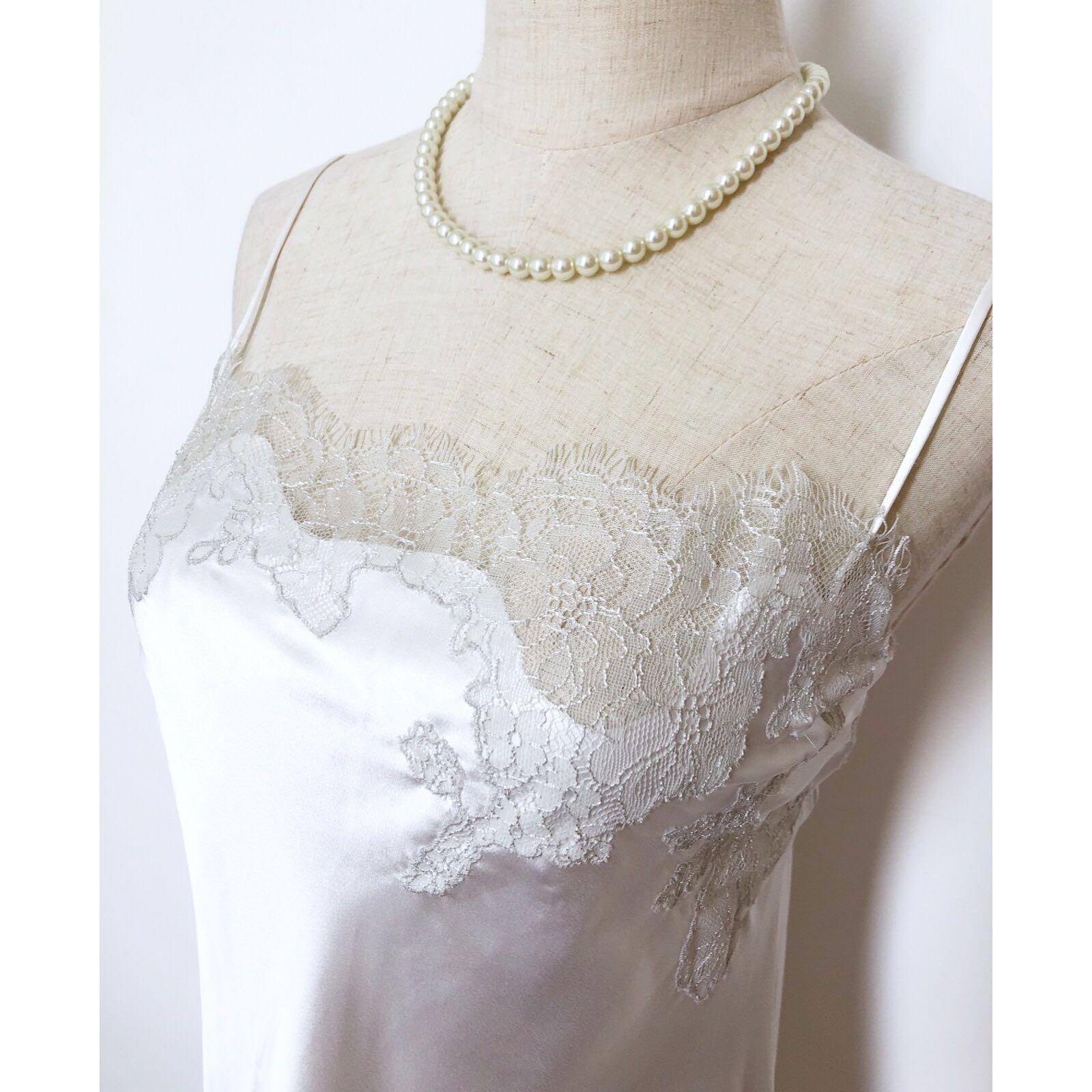 Victoria S Secret Ivory White Nightie Size M Women S Fashion Clothes Dresses Skirts On Carousell Get the lowest price on your favorite brands at poshmark. victoria s secret ivory white nightie size m