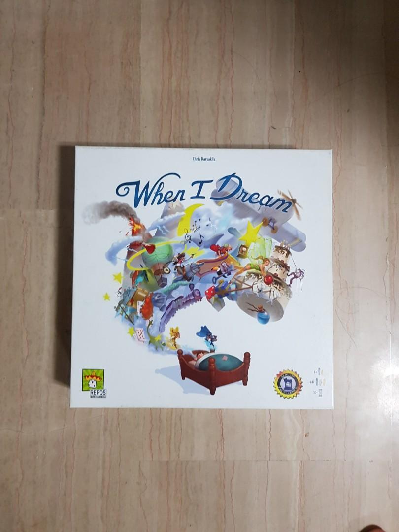 When I dream board game, Hobbies & Toys, Toys & Games on Carousell