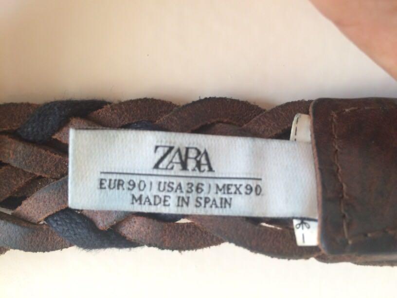 ZARA men ( Leather Belt ), Men's Fashion, Watches & Accessories, Belts on Carousell