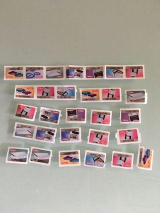 惠康印花29個售20元(包平郵)