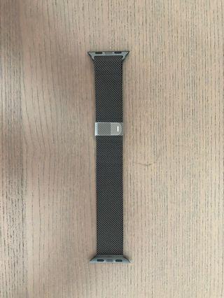 Apple Watch Strap 38mm Black Milanese Loop