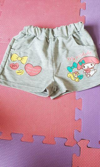 出清撿便宜~近全新棉質兒童短褲 適合4歲以下穿著