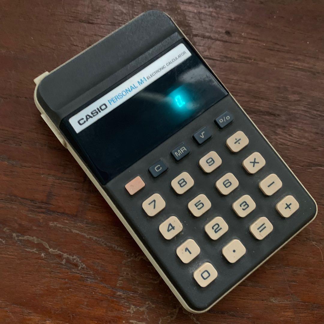 Casio shop led calculator