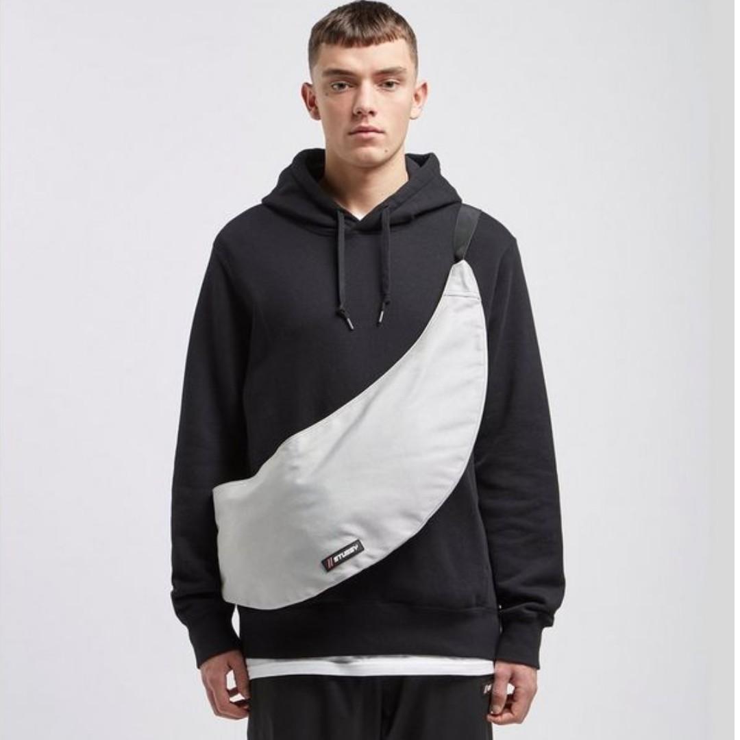 Stussy maps sling sale bag