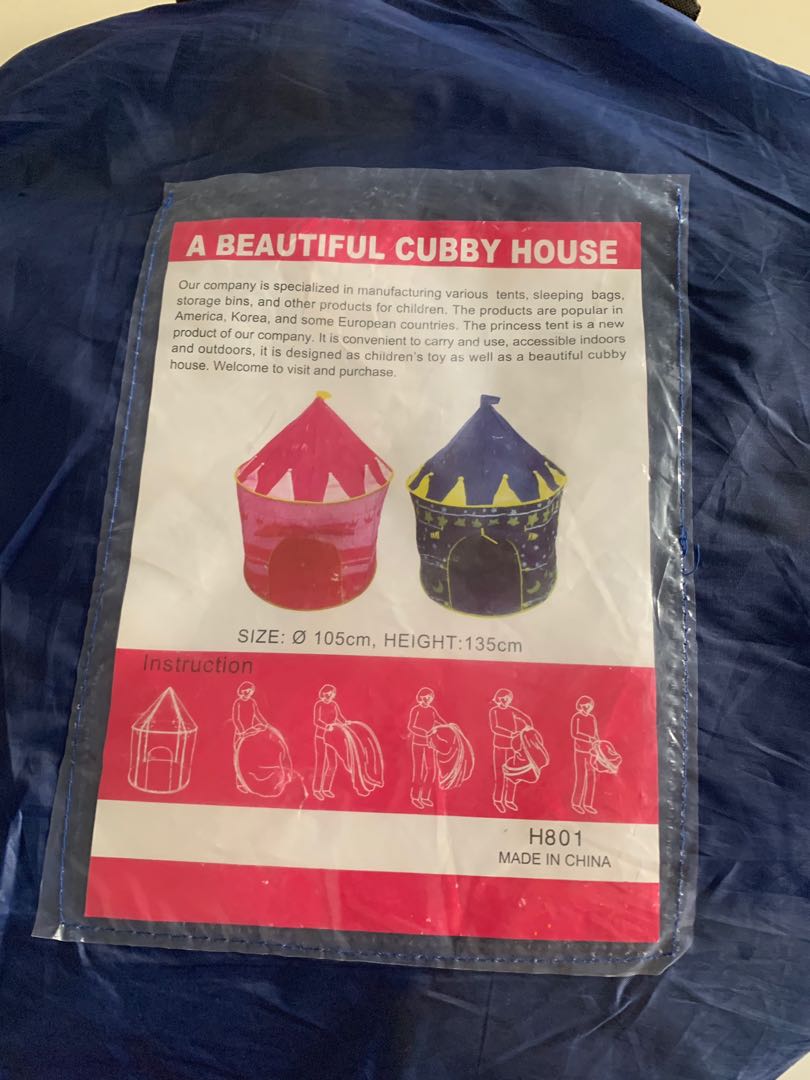a beautiful cubby house