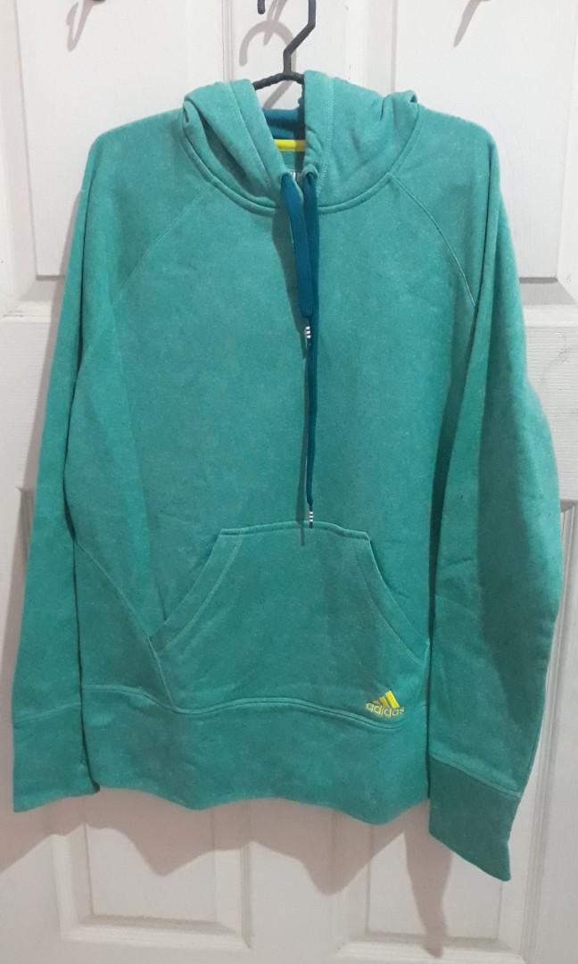 Adidas Mint Green Jacket Women S Fashion Clothes Outerwear On Carousell